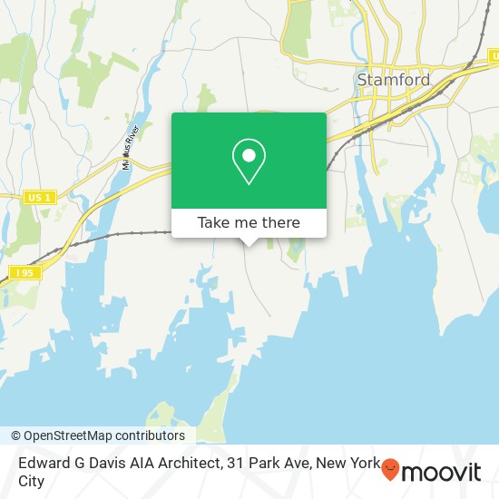 Edward G Davis AIA Architect, 31 Park Ave map