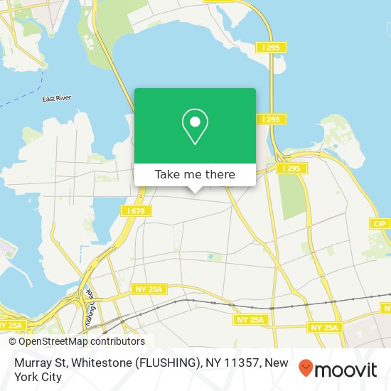 Mapa de Murray St, Whitestone (FLUSHING), NY 11357