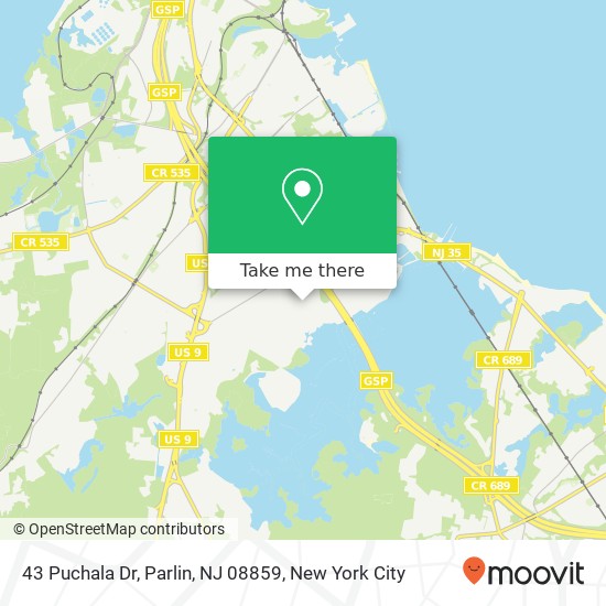 43 Puchala Dr, Parlin, NJ 08859 map