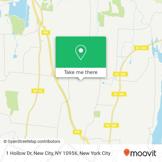 1 Hollow Dr, New City, NY 10956 map