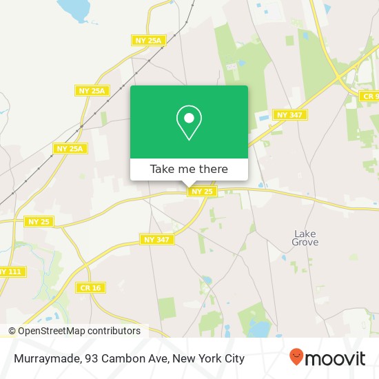 Mapa de Murraymade, 93 Cambon Ave