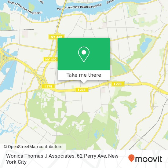 Wonica Thomas J Associates, 62 Perry Ave map