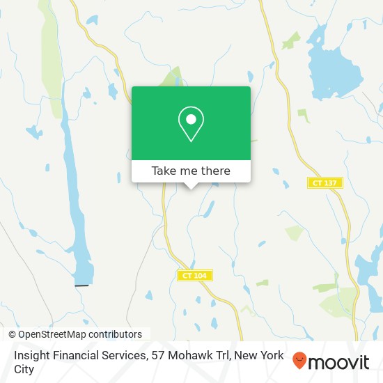 Mapa de Insight Financial Services, 57 Mohawk Trl