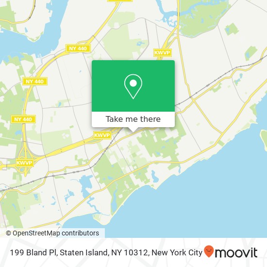 199 Bland Pl, Staten Island, NY 10312 map