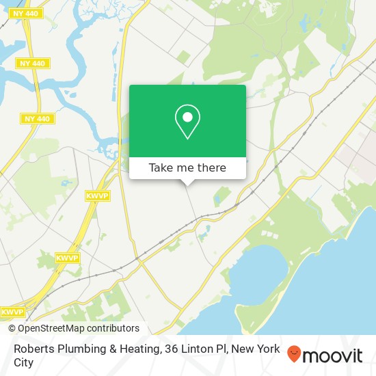 Roberts Plumbing & Heating, 36 Linton Pl map