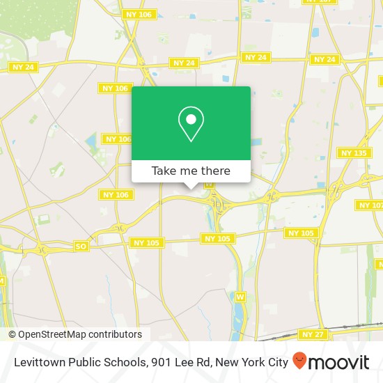 Mapa de Levittown Public Schools, 901 Lee Rd