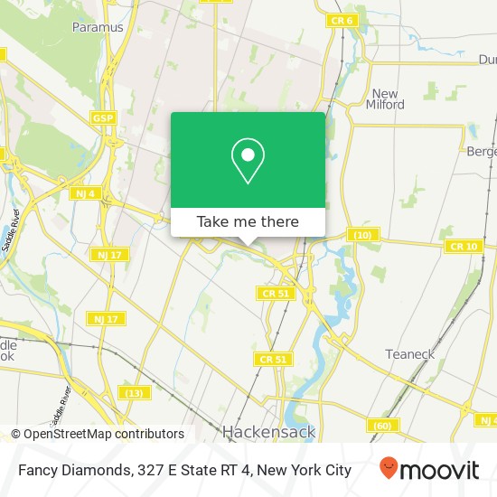 Mapa de Fancy Diamonds, 327 E State RT 4