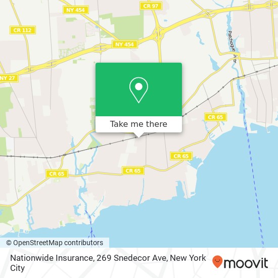 Mapa de Nationwide Insurance, 269 Snedecor Ave