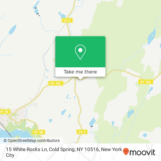 15 White Rocks Ln, Cold Spring, NY 10516 map