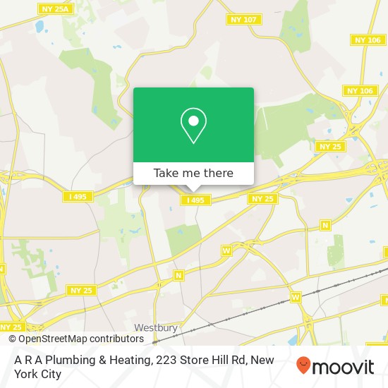 A R A Plumbing & Heating, 223 Store Hill Rd map