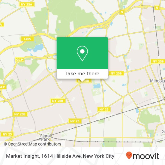 Market Insight, 1614 Hillside Ave map