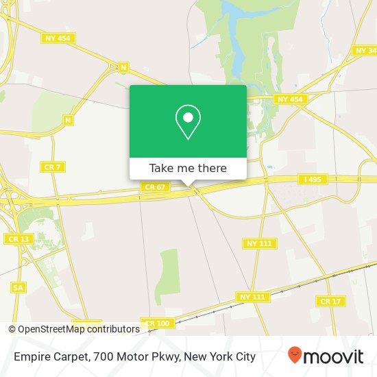 Empire Carpet, 700 Motor Pkwy map