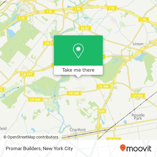 Promar Builders map