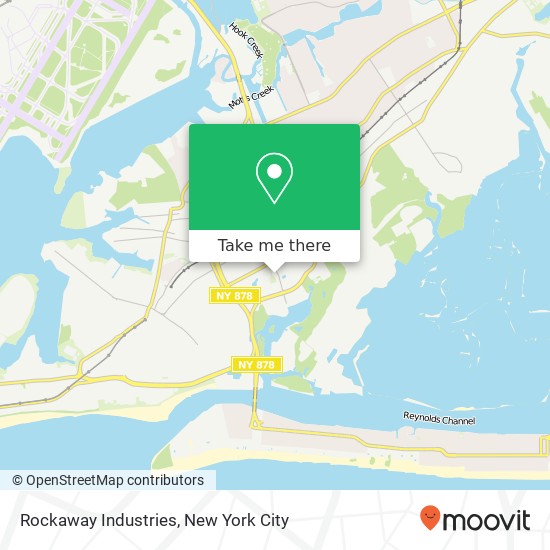 Rockaway Industries map