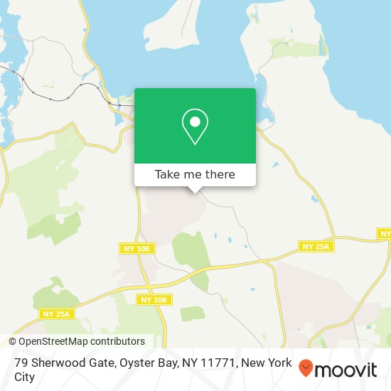 79 Sherwood Gate, Oyster Bay, NY 11771 map