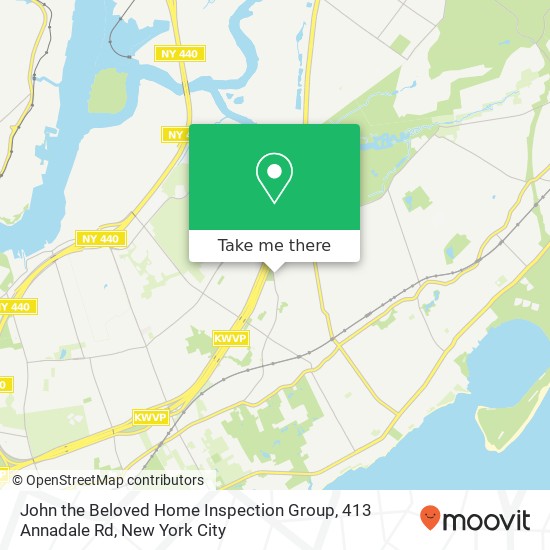 Mapa de John the Beloved Home Inspection Group, 413 Annadale Rd