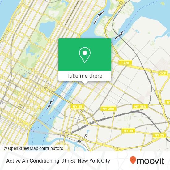 Mapa de Active Air Conditioning, 9th St