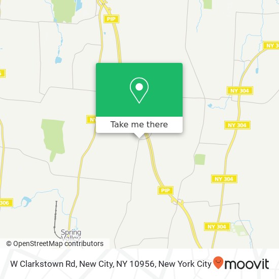 Mapa de W Clarkstown Rd, New City, NY 10956