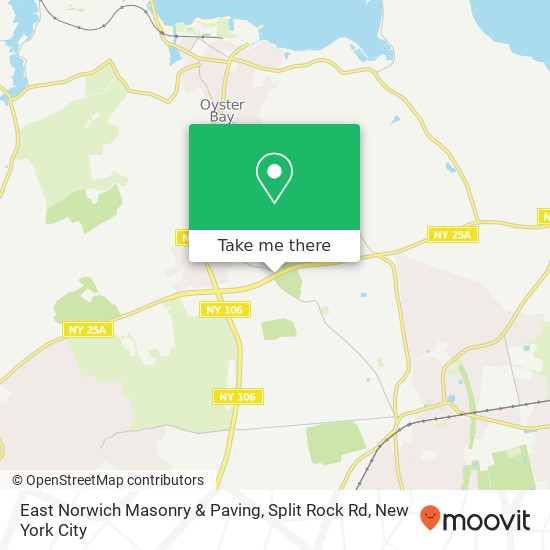 East Norwich Masonry & Paving, Split Rock Rd map