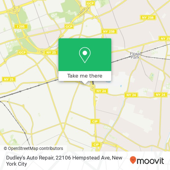 Dudley's Auto Repair, 22106 Hempstead Ave map