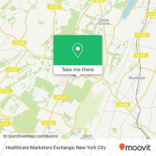 Healthcare Marketers Exchange map