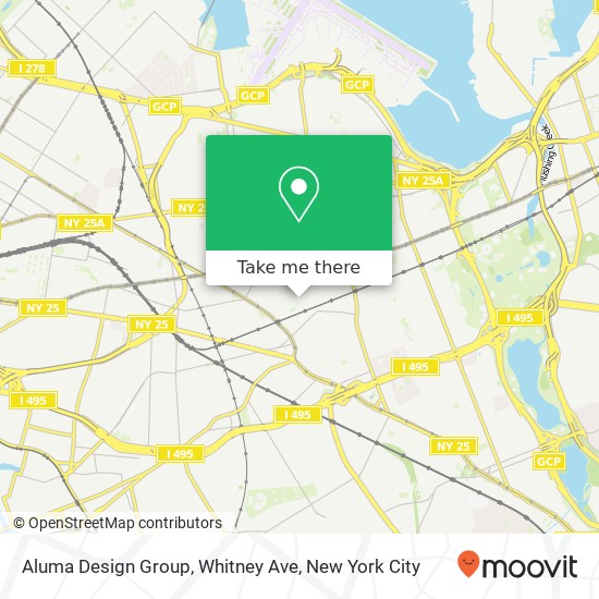Aluma Design Group, Whitney Ave map