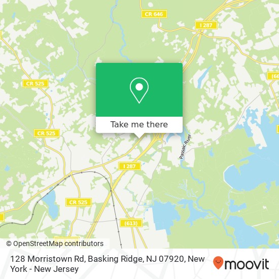 128 Morristown Rd, Basking Ridge, NJ 07920 map