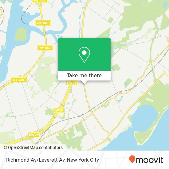 Mapa de Richmond Av/Leverett Av