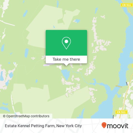 Mapa de Estate Kennel Petting Farm