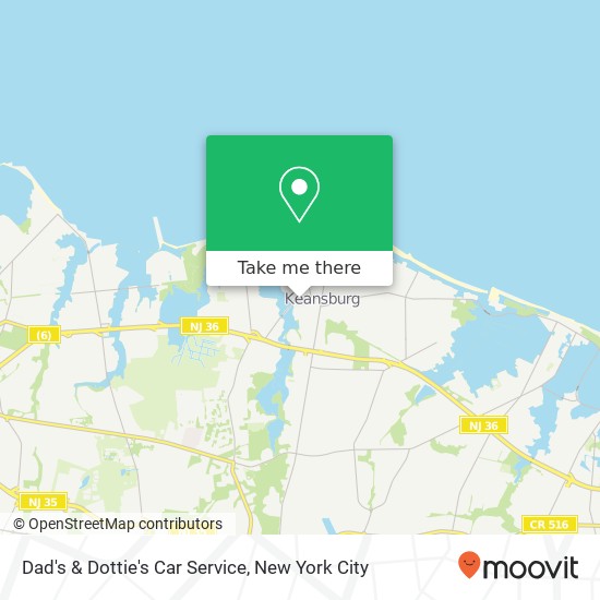 Dad's & Dottie's Car Service map