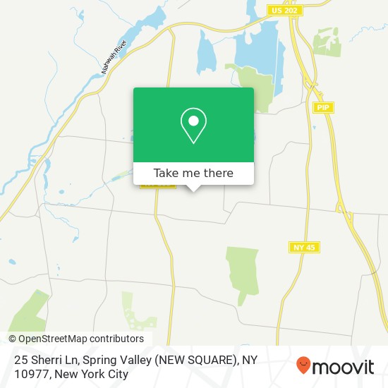 25 Sherri Ln, Spring Valley (NEW SQUARE), NY 10977 map