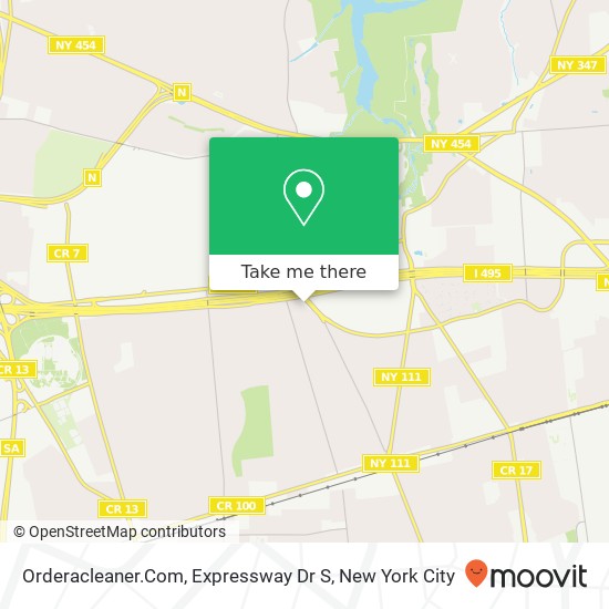 Orderacleaner.Com, Expressway Dr S map