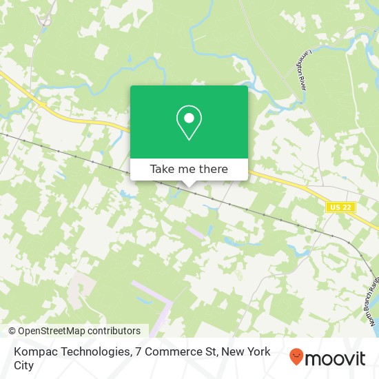 Mapa de Kompac Technologies, 7 Commerce St