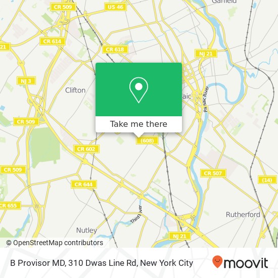 Mapa de B Provisor MD, 310 Dwas Line Rd