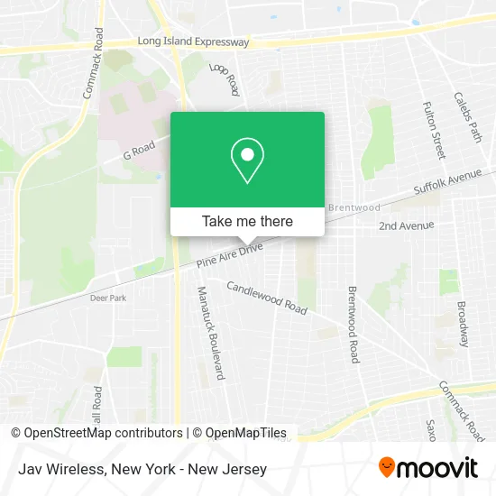 Jav Wireless map