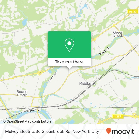 Mulvey Electric, 36 Greenbrook Rd map