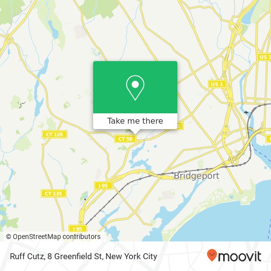 Mapa de Ruff Cutz, 8 Greenfield St