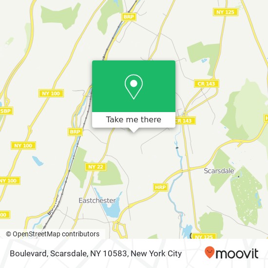 Boulevard, Scarsdale, NY 10583 map