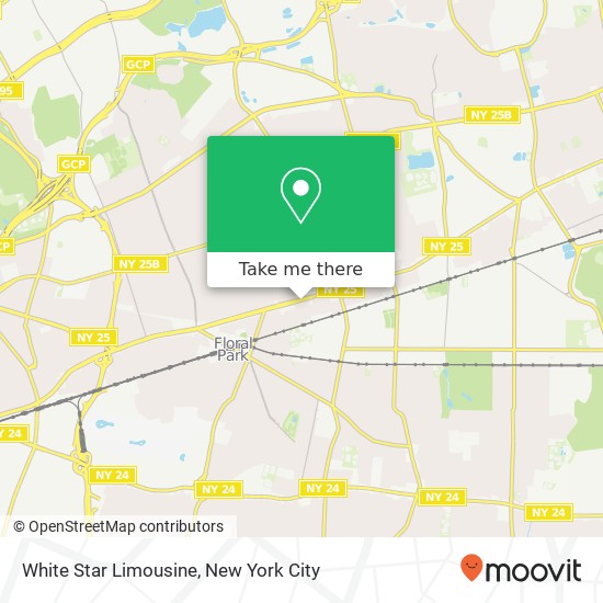 Mapa de White Star Limousine