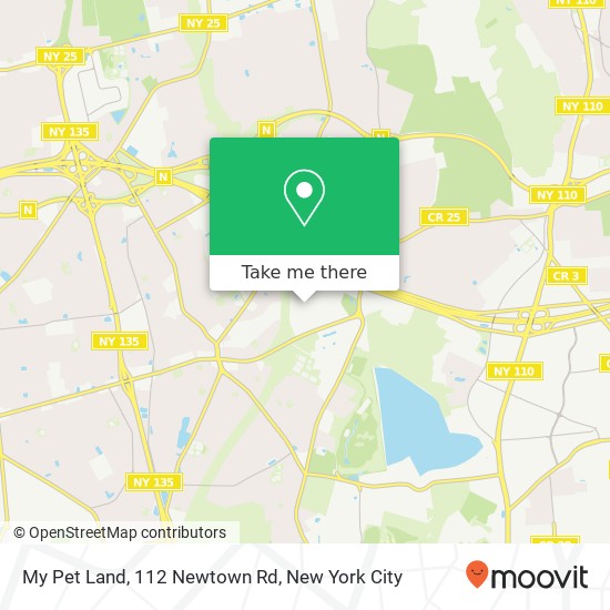 My Pet Land, 112 Newtown Rd map