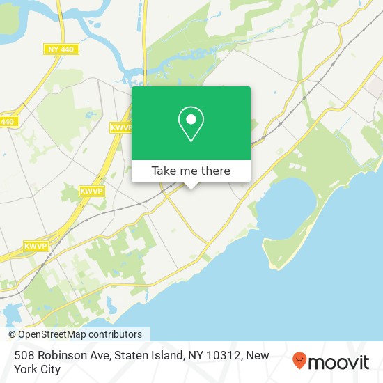 508 Robinson Ave, Staten Island, NY 10312 map