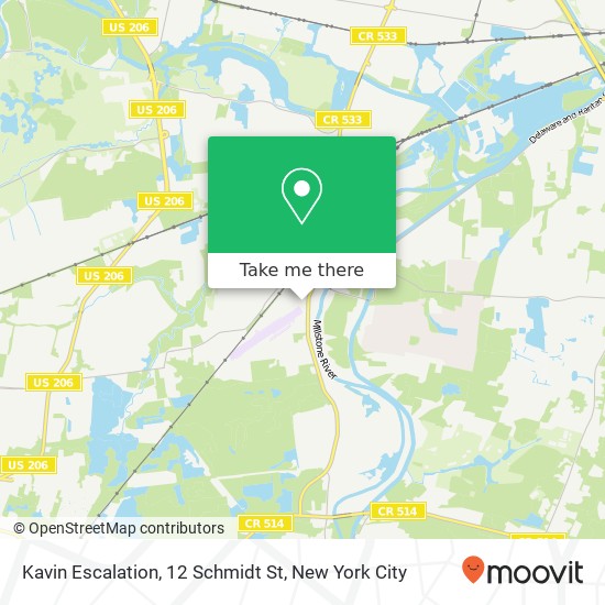 Kavin Escalation, 12 Schmidt St map