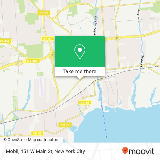 Mapa de Mobil, 451 W Main St