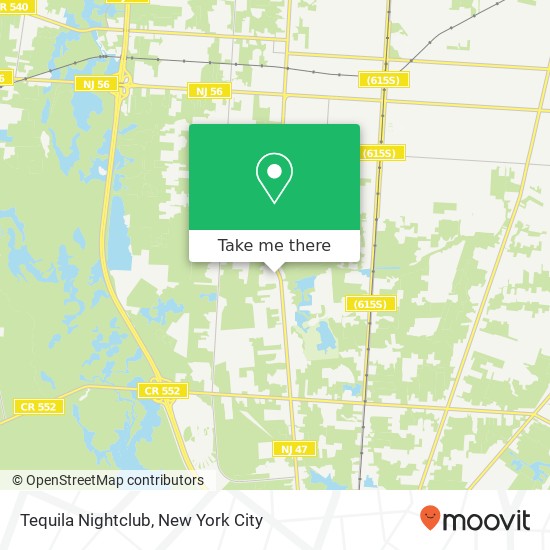 Tequila Nightclub map