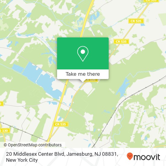 20 Middlesex Center Blvd, Jamesburg, NJ 08831 map