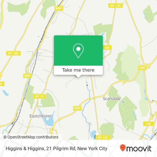 Higgins & Higgins, 21 Pilgrim Rd map