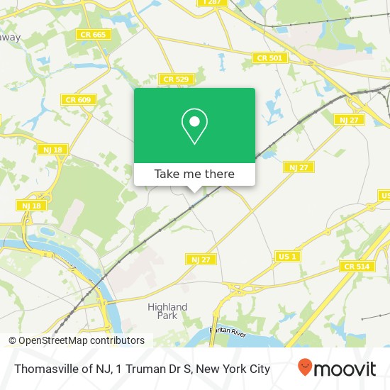 Thomasville of NJ, 1 Truman Dr S map