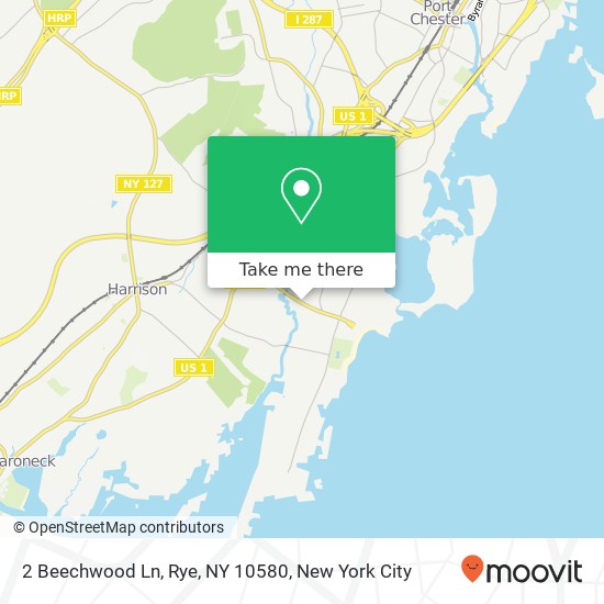 2 Beechwood Ln, Rye, NY 10580 map