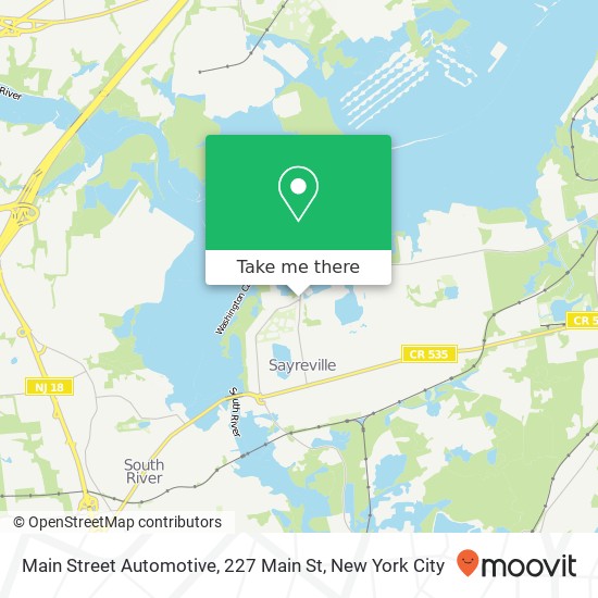 Main Street Automotive, 227 Main St map