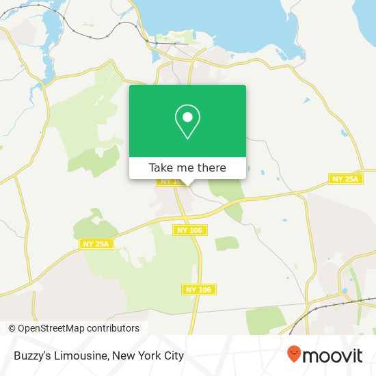 Buzzy's Limousine map